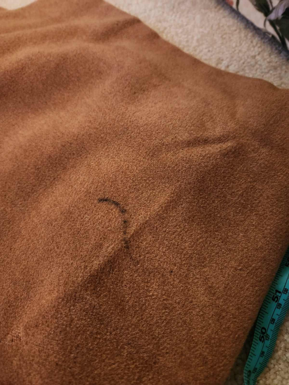 60s Wool Coat with Mink Collar