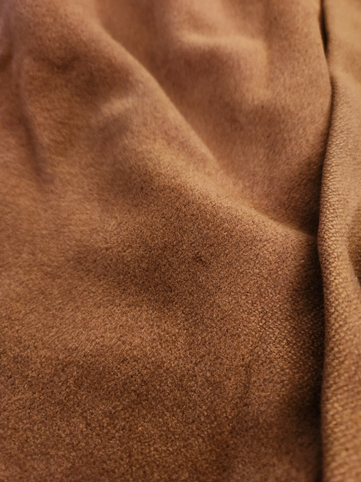 60s Wool Coat with Mink Collar