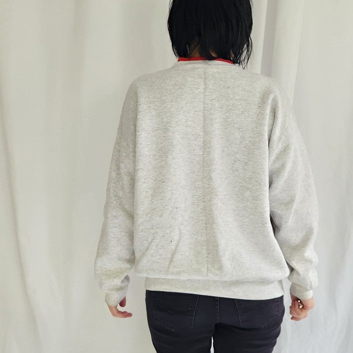 90s/00s Snowman Theme Crewneck Sweatshirt