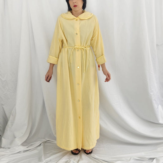 80s Deadstock Yellow Robe