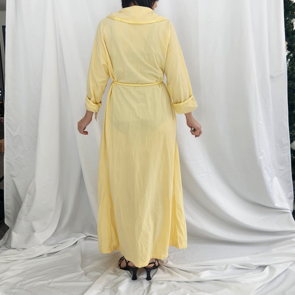 80s Deadstock Yellow Robe