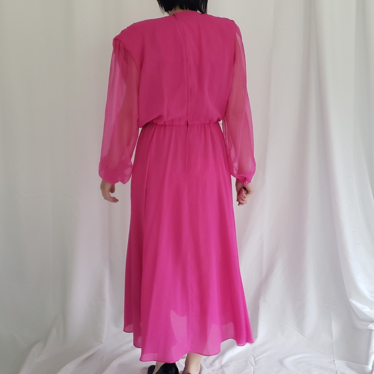 80s Pink Floaty Dress