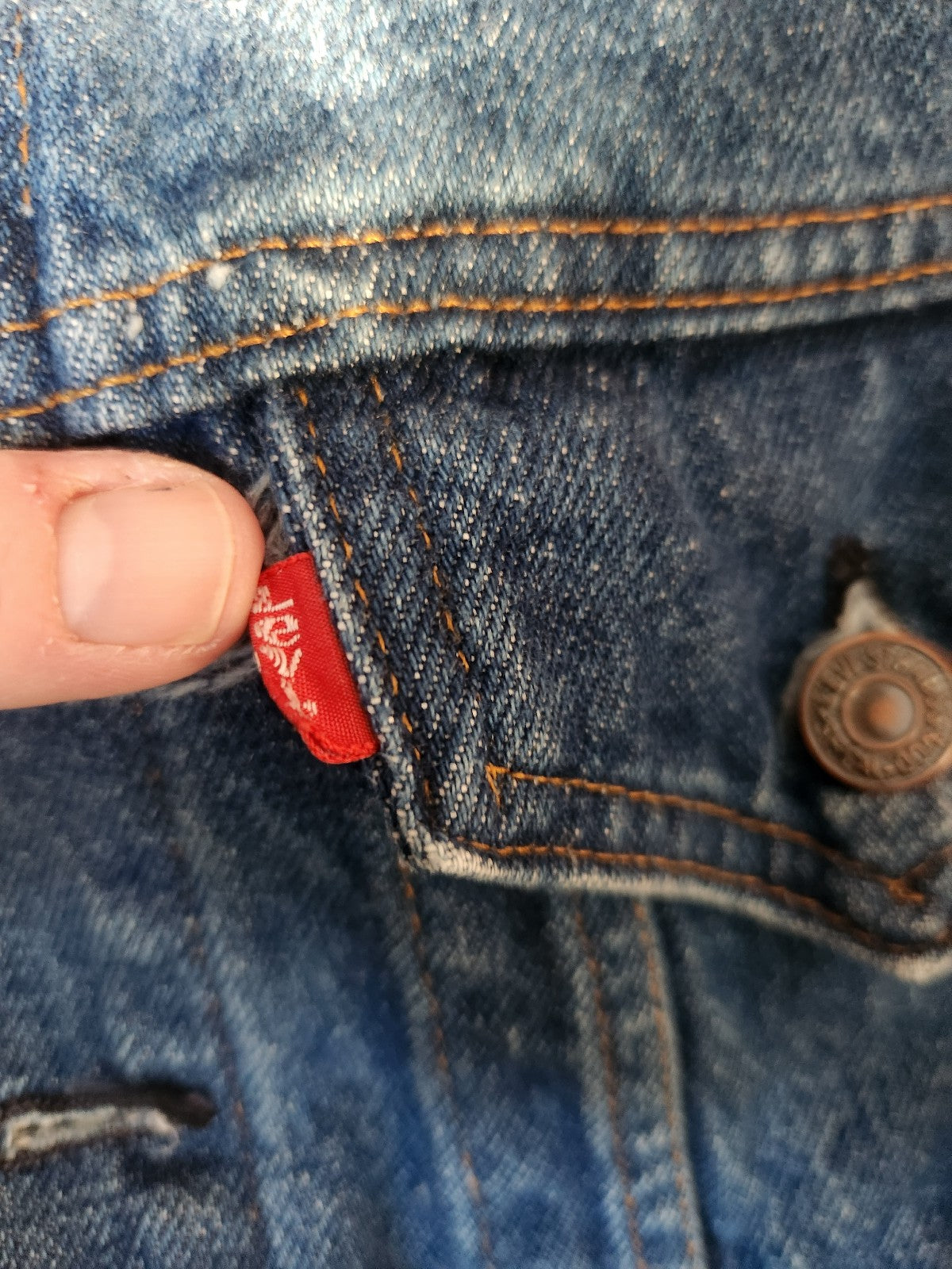 80s Levi's Denim Trucker Jacket