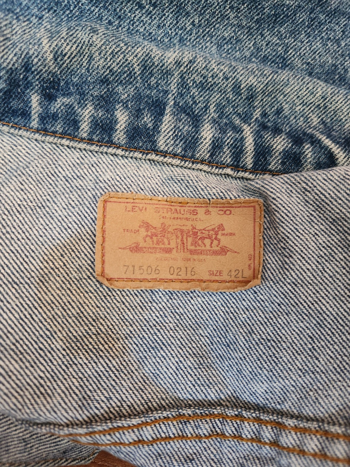 80s Levi's Denim Trucker Jacket