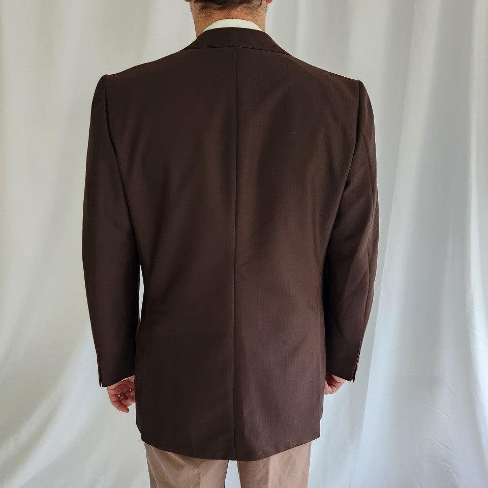 60s Brown Blazer