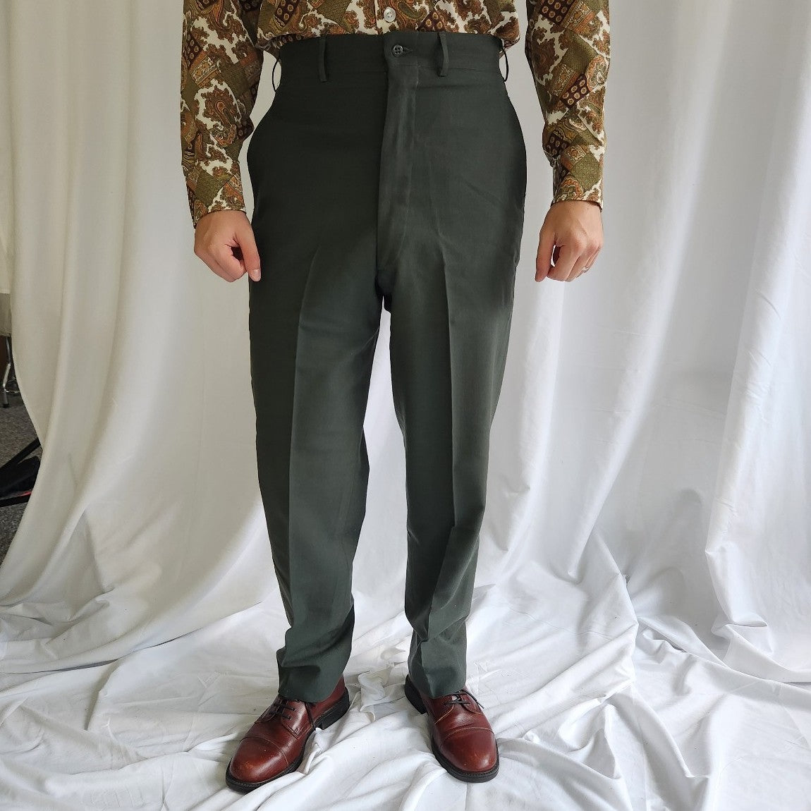 70s/80s Green Work Pants
