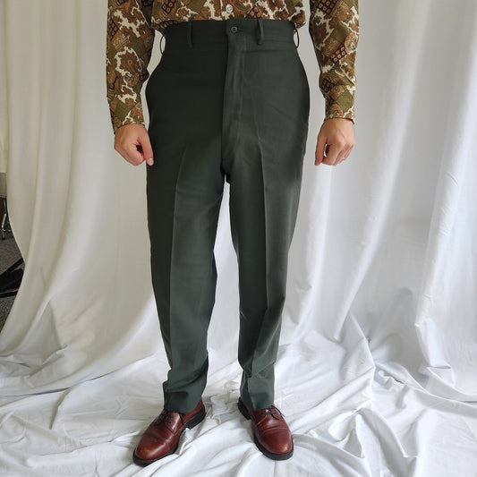 70s/80s Green Work Pants