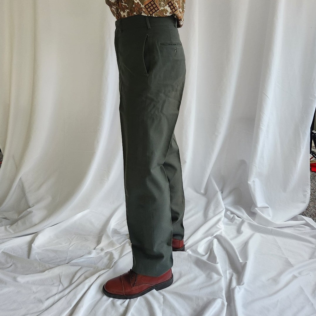 70s/80s Green Work Pants