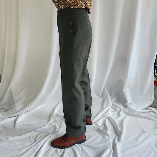 70s/80s Green Work Pants