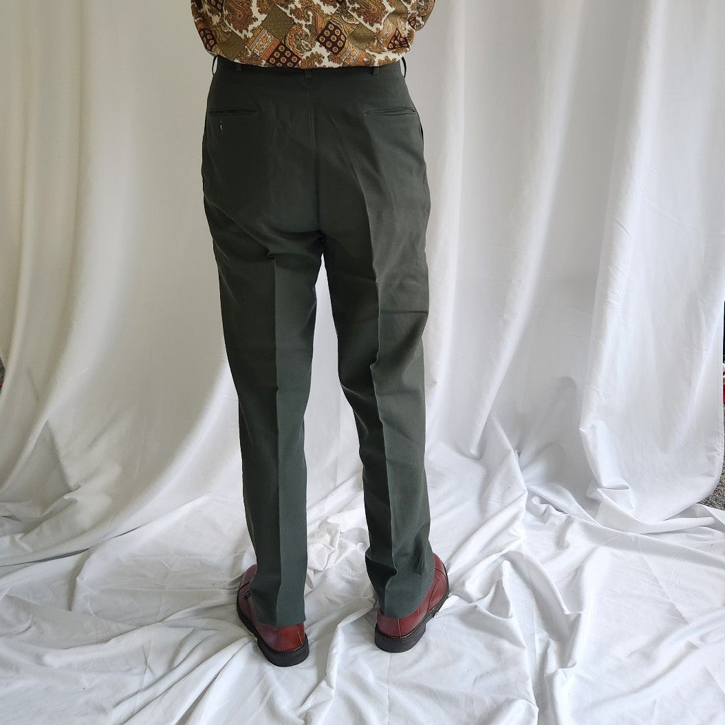 70s/80s Green Work Pants