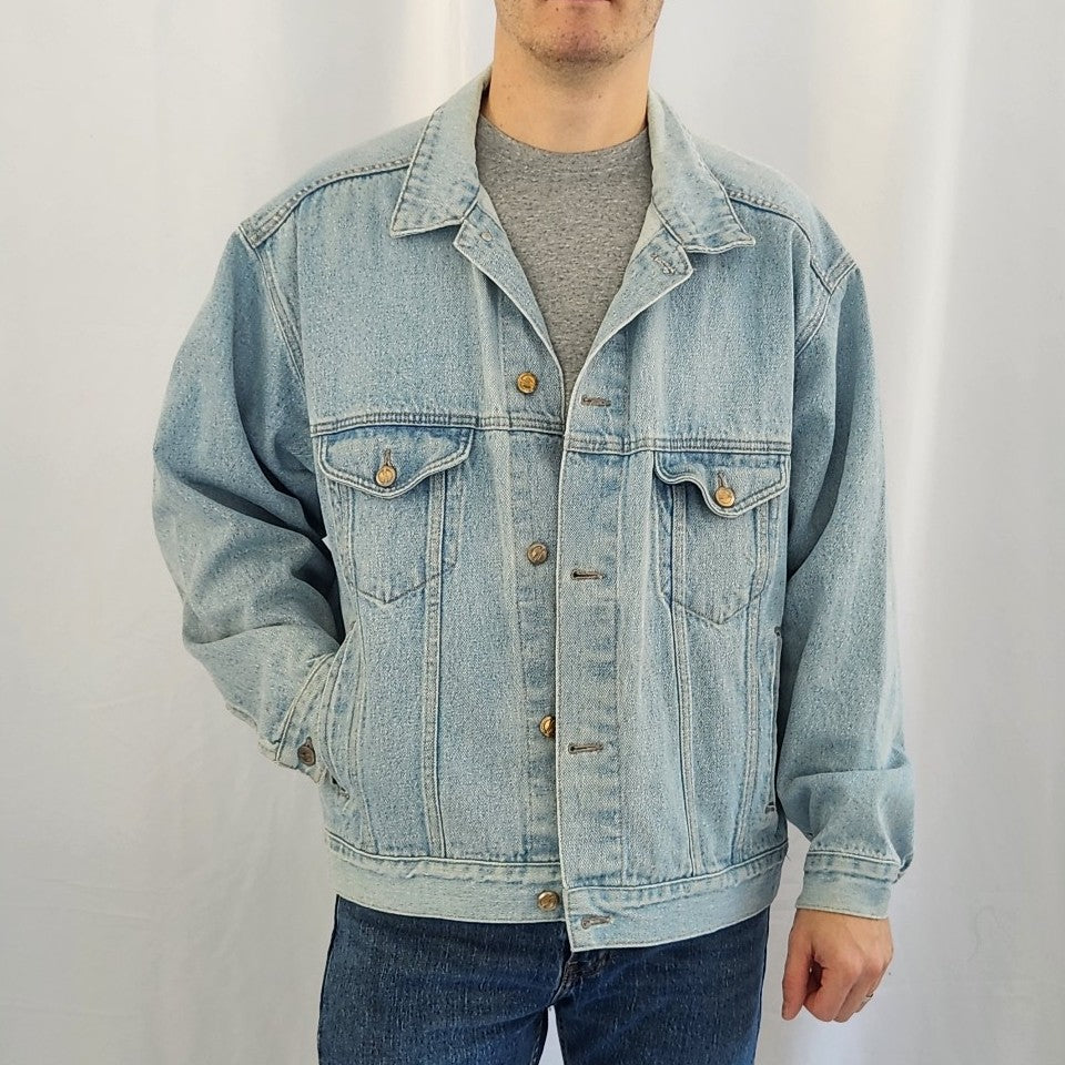 90s Pepsi Promo Denim Trucker Jacket