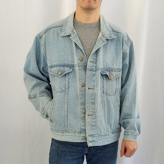 90s Pepsi Promo Denim Trucker Jacket