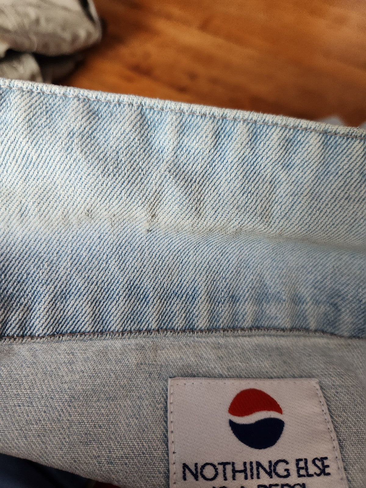 90s Pepsi Promo Denim Trucker Jacket