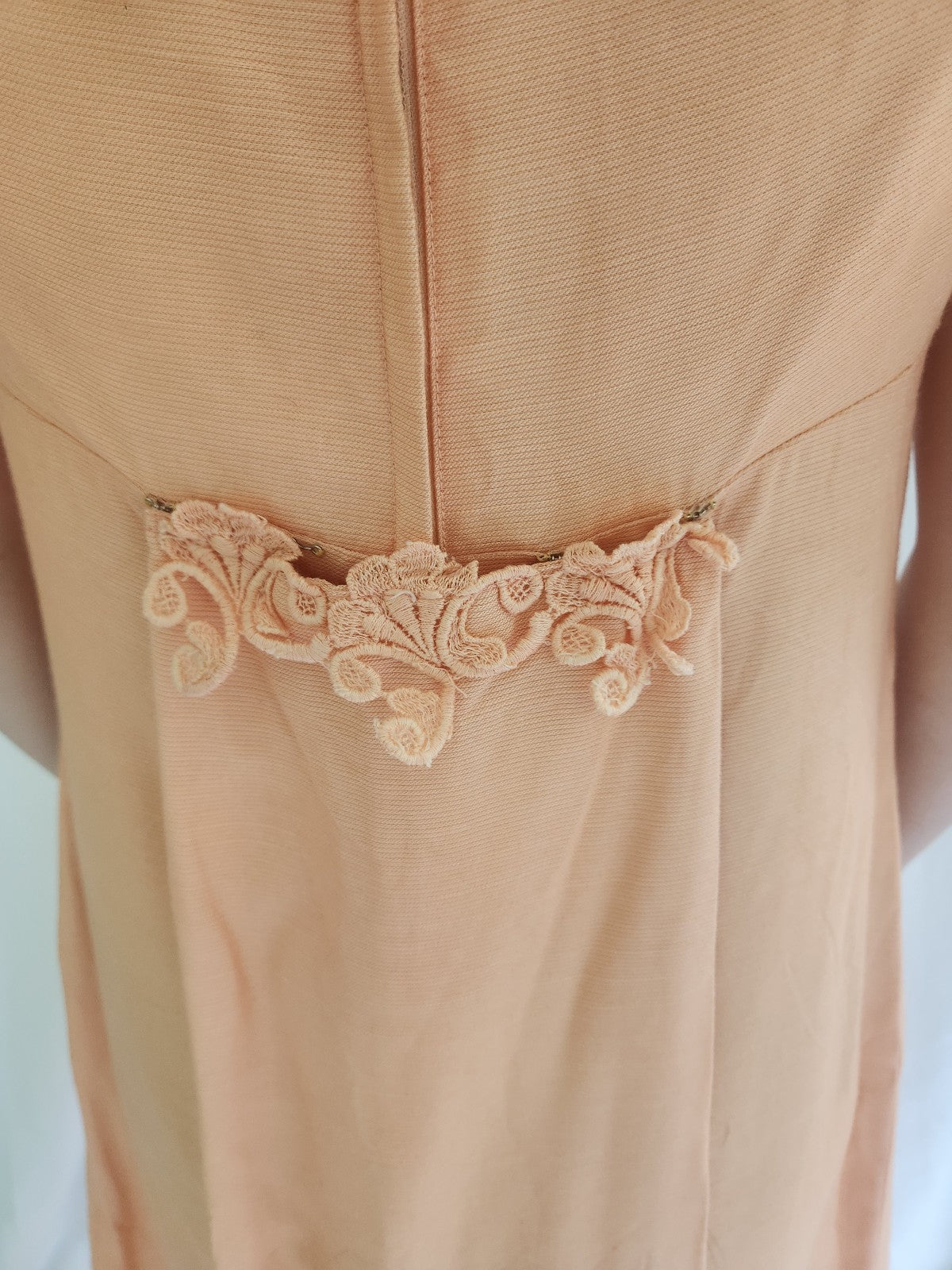 60s Coral Bridesmaid Dress