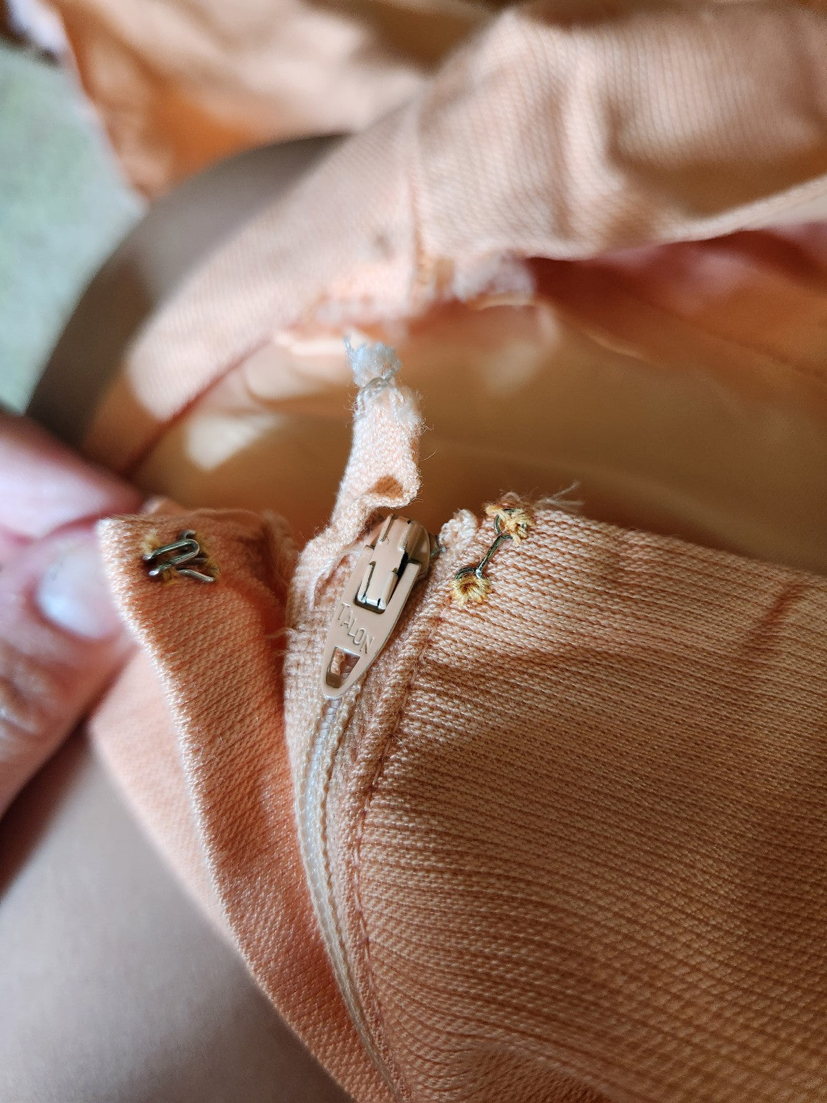 60s Coral Bridesmaid Dress