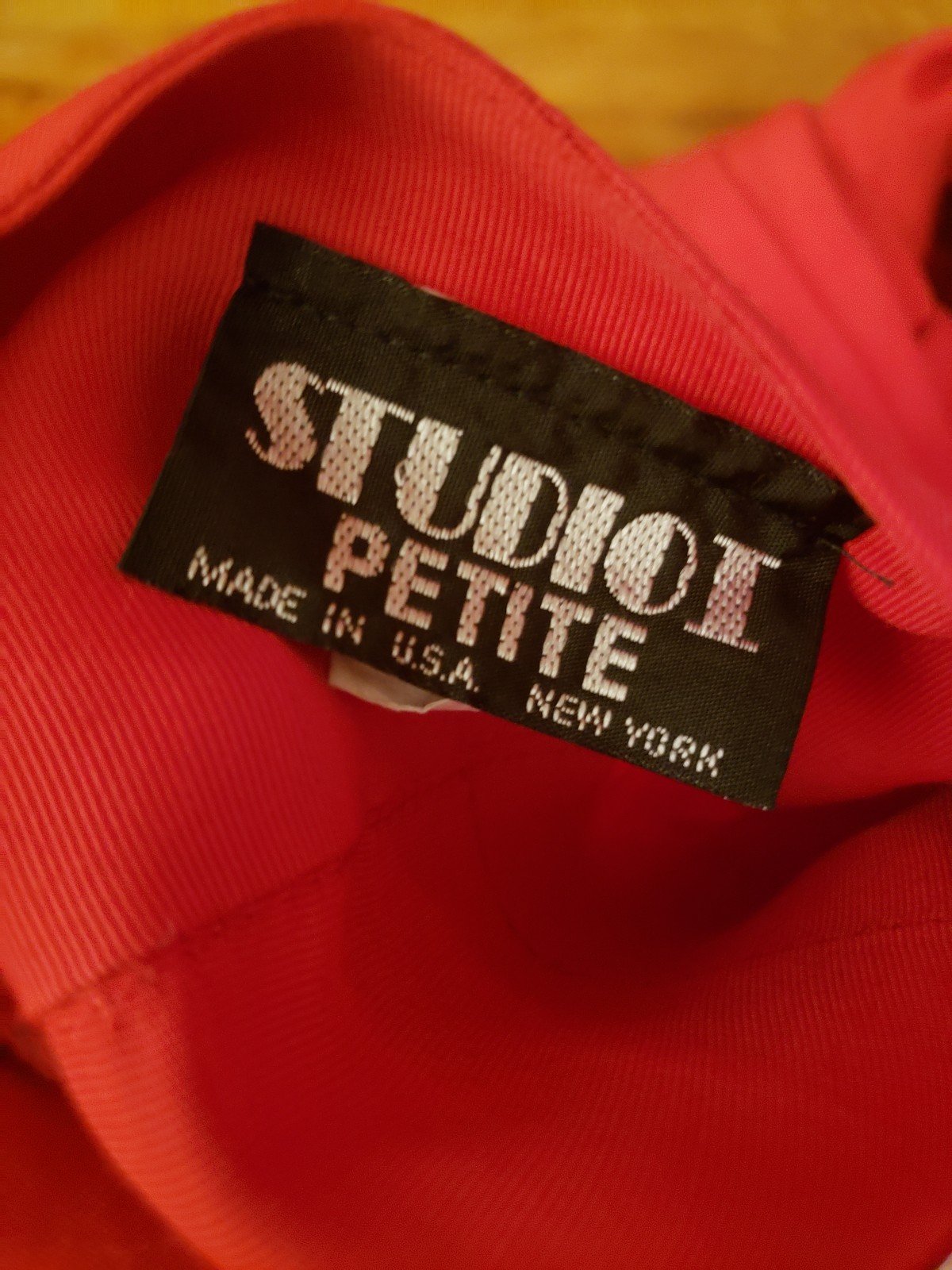 80s Red Power Suit Midi Dress