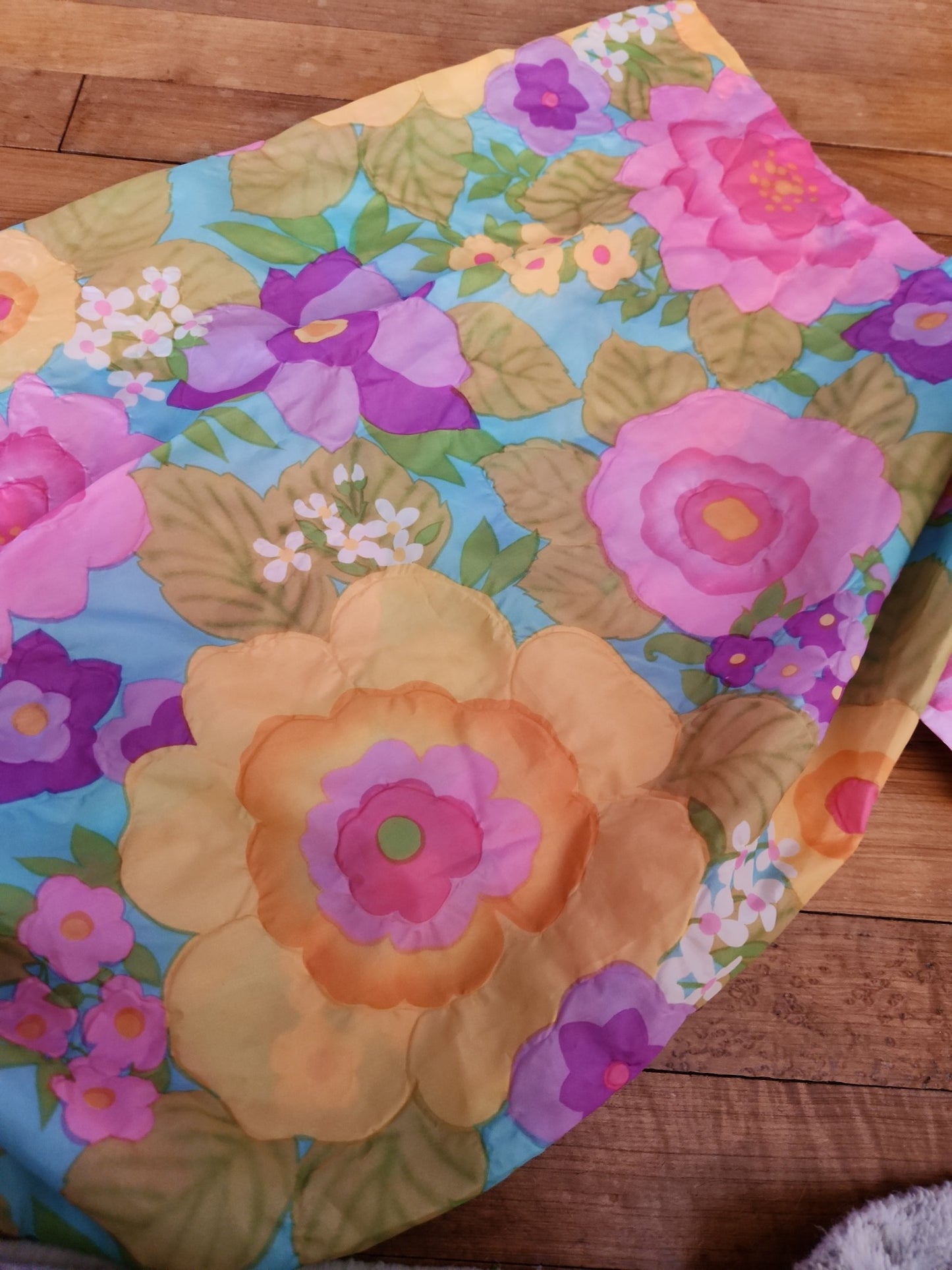 70s Flower Power Sleep Jumpsuit