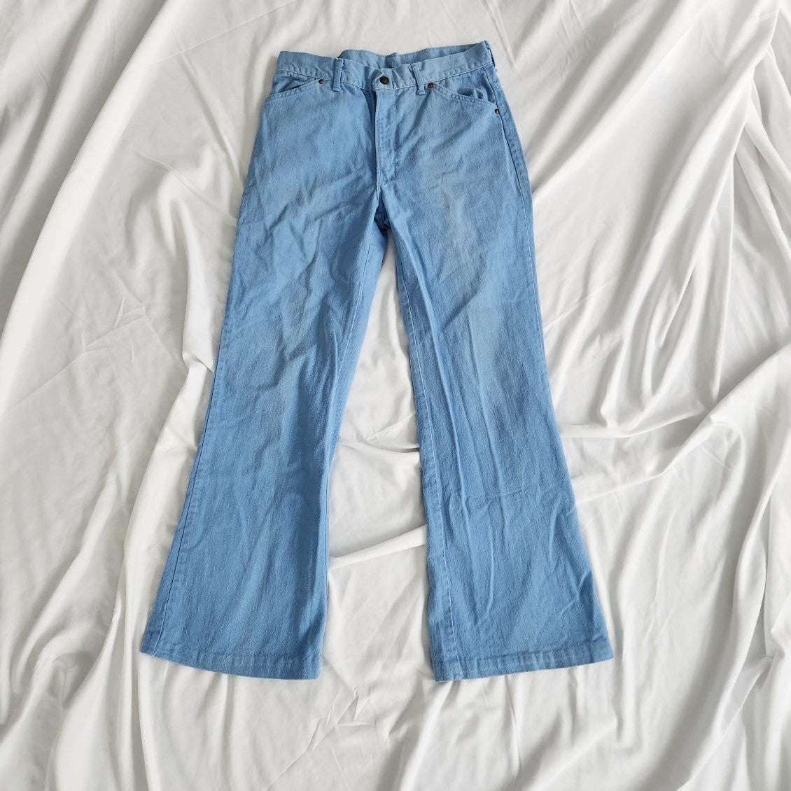 70s/80s Blue Boot Cut Jeans
