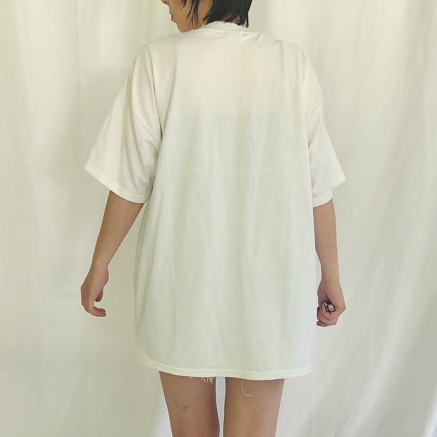90s/00s White Birdhouse Tee