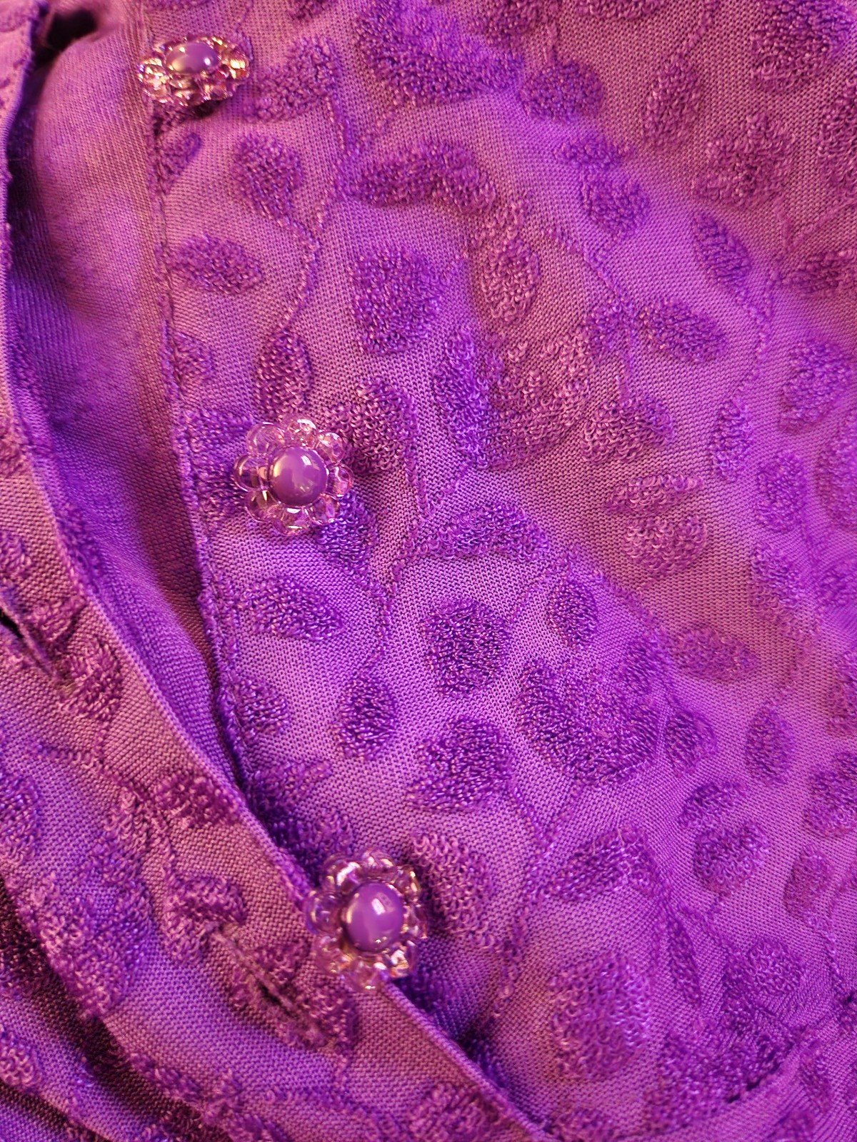 Y2K Does 60s Purple Minidress