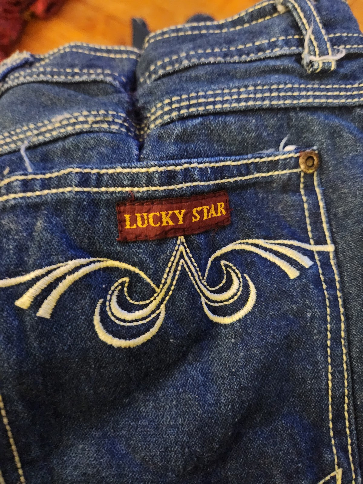 80s Straight Leg Classic Blue Jeans