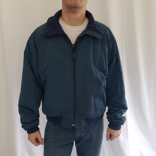 90s LL Bean Blue Jacket