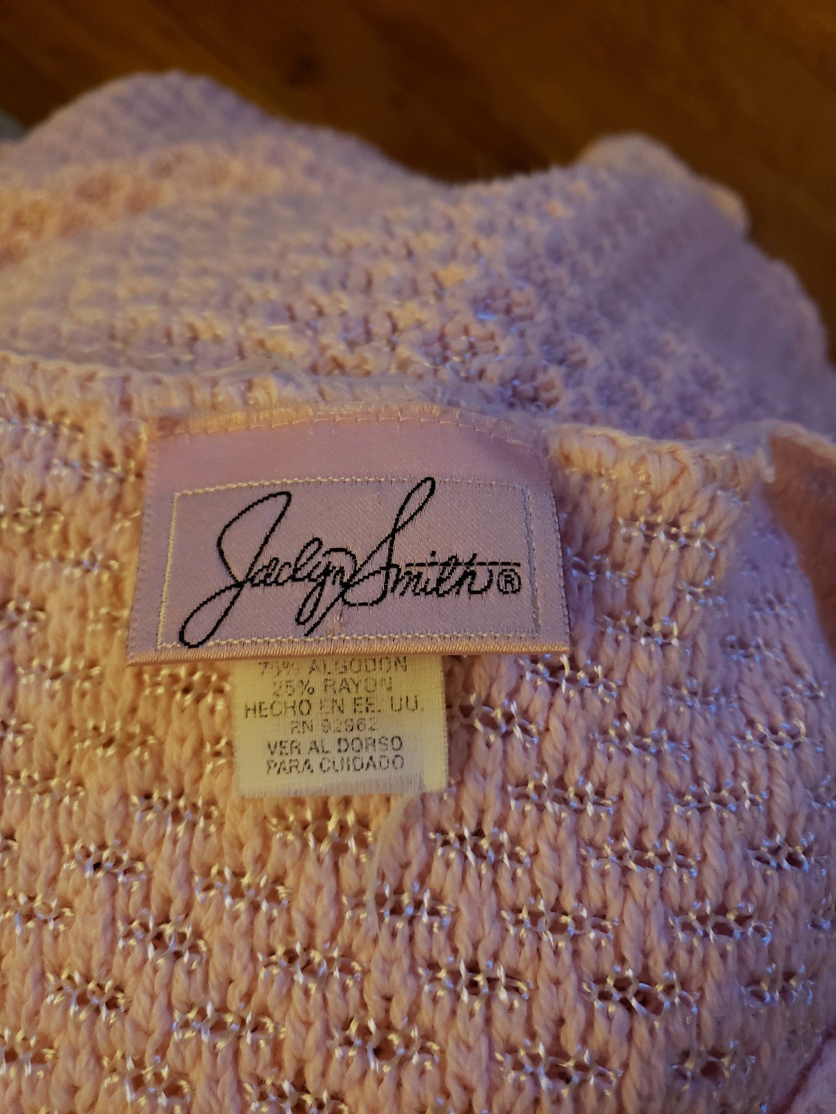 90s Oversize Pink Sweater