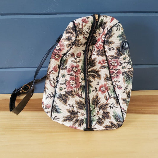 90s Floral Tapestry Style Purse