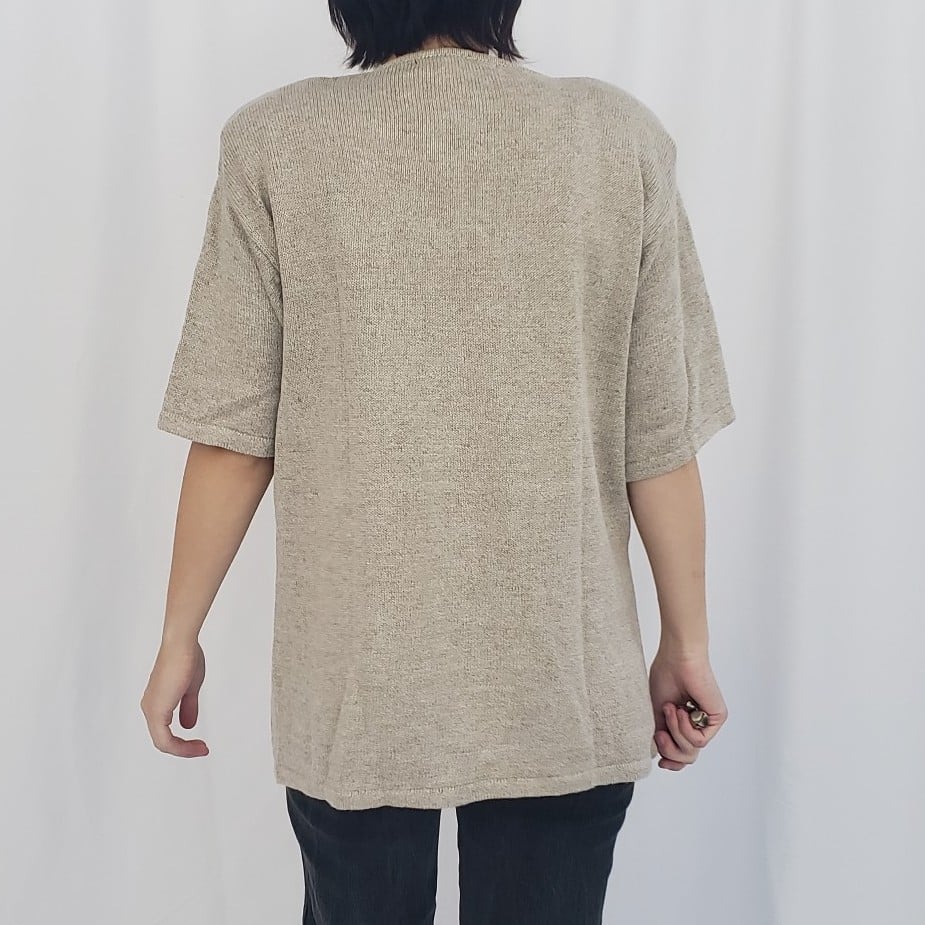 90s I.B. Diffusion Linen and Cotton Sweater