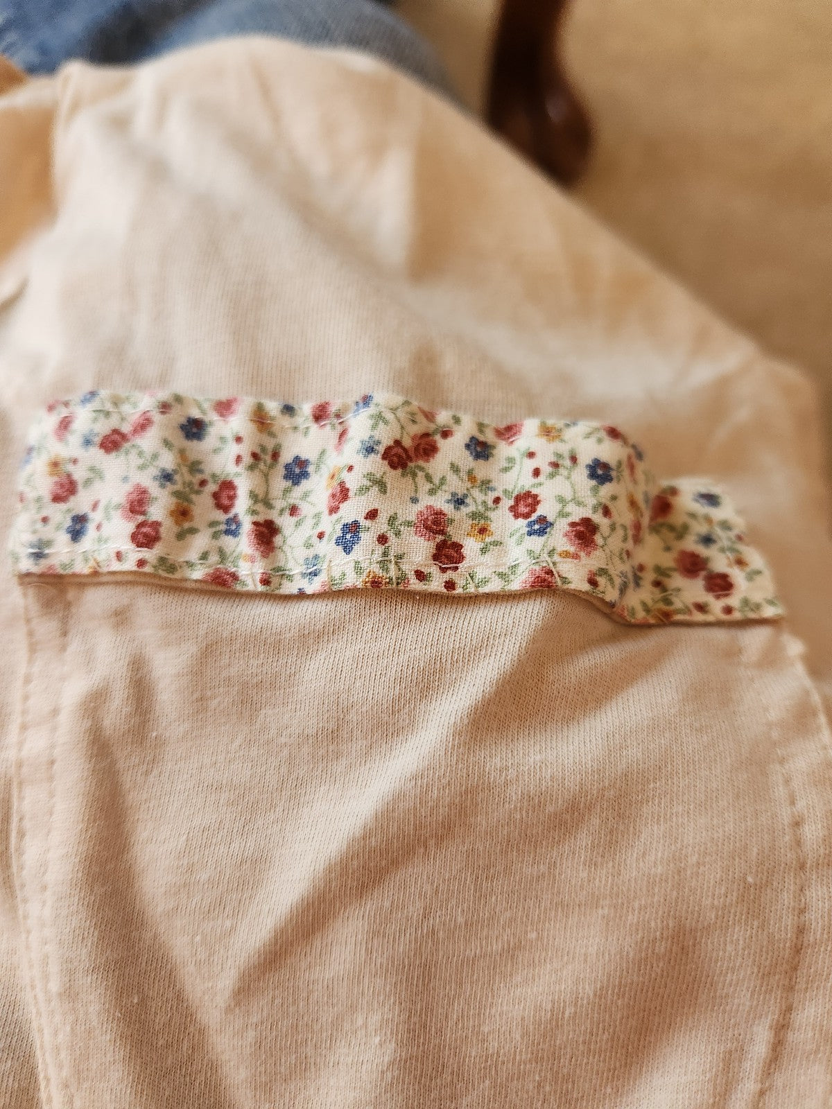 70s Tan Short Sleeve Button Down Shirt