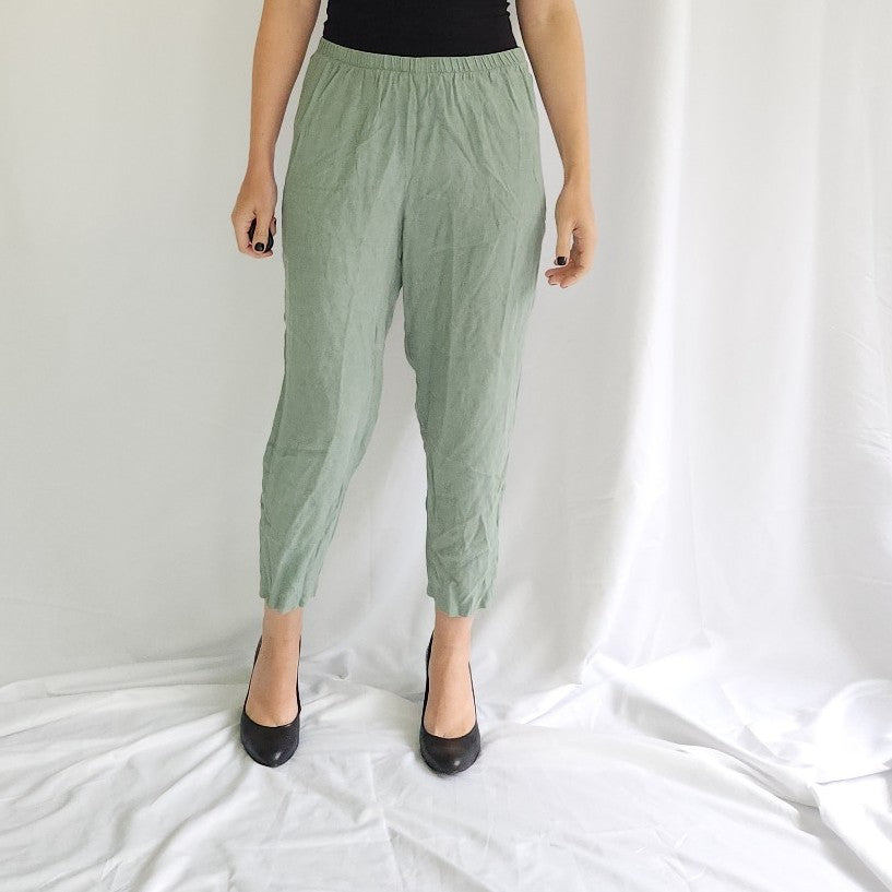 90s Green Top and Pants Set
