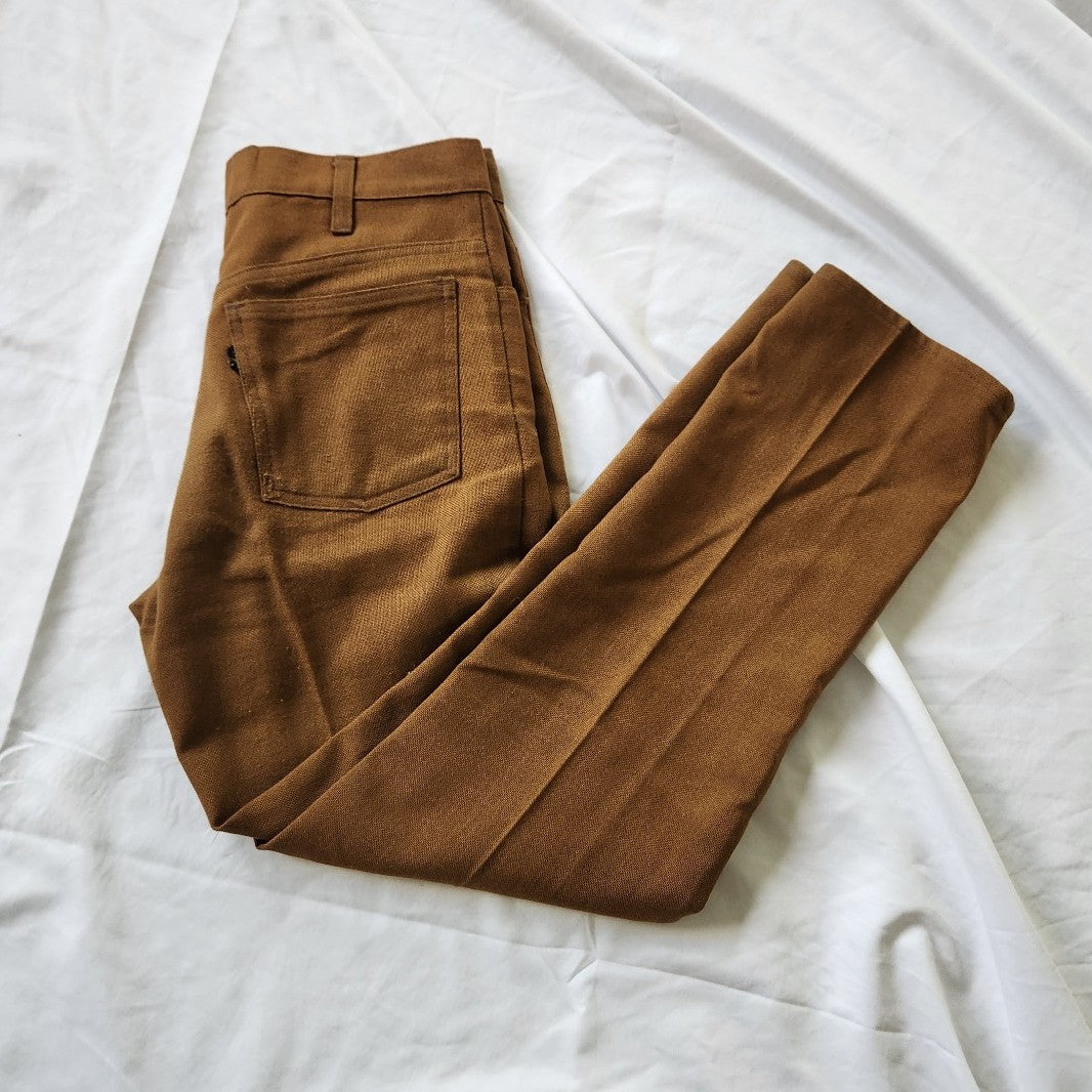 60s/70s Brown Levi's Sta-Prest Pants