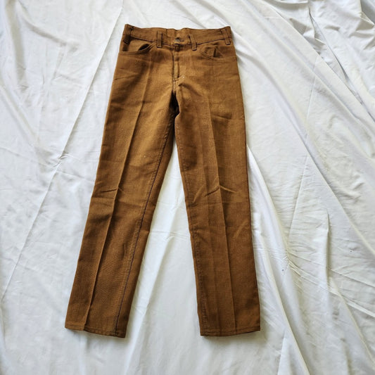 60s/70s Brown Levi's Sta-Prest Pants