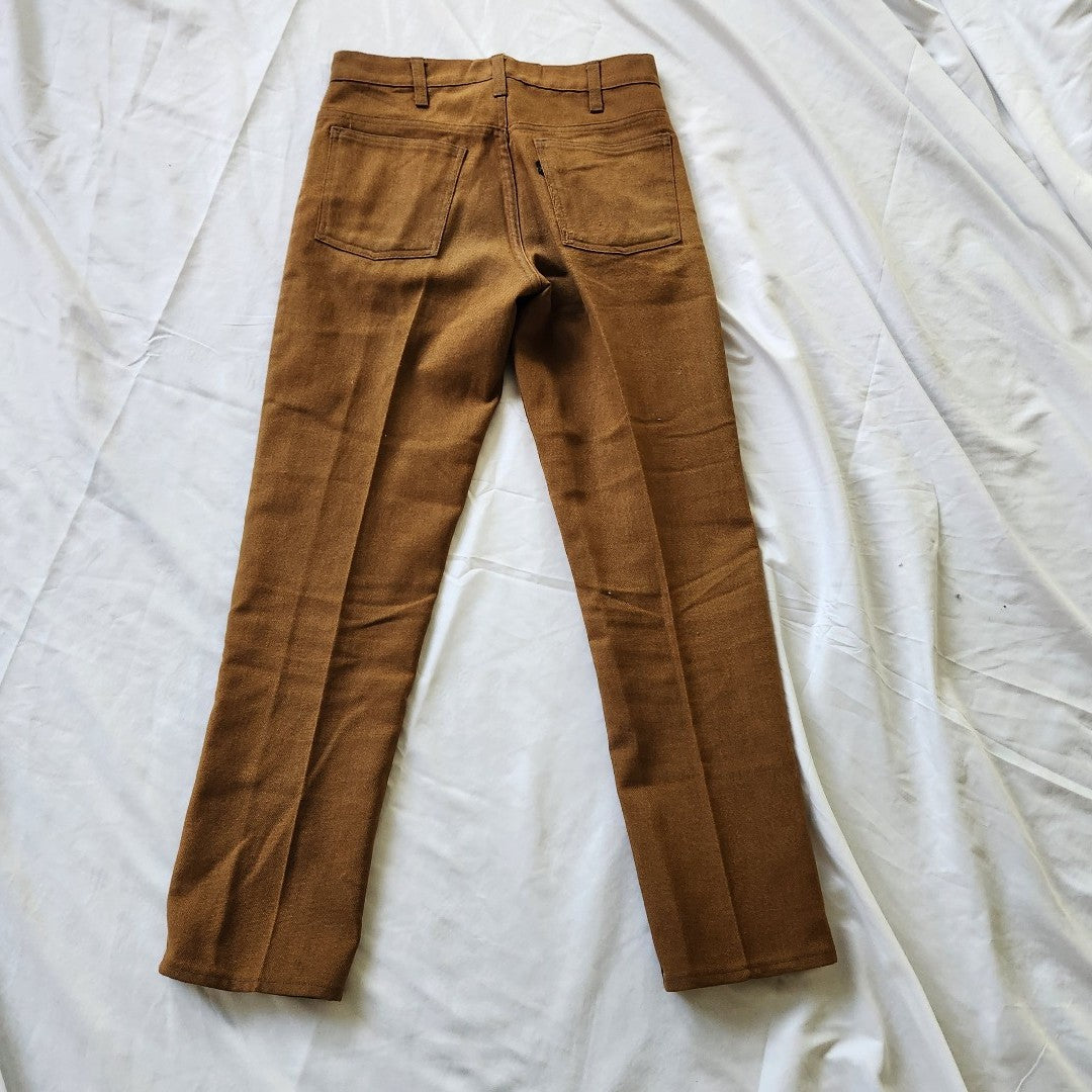 60s/70s Brown Levi's Sta-Prest Pants