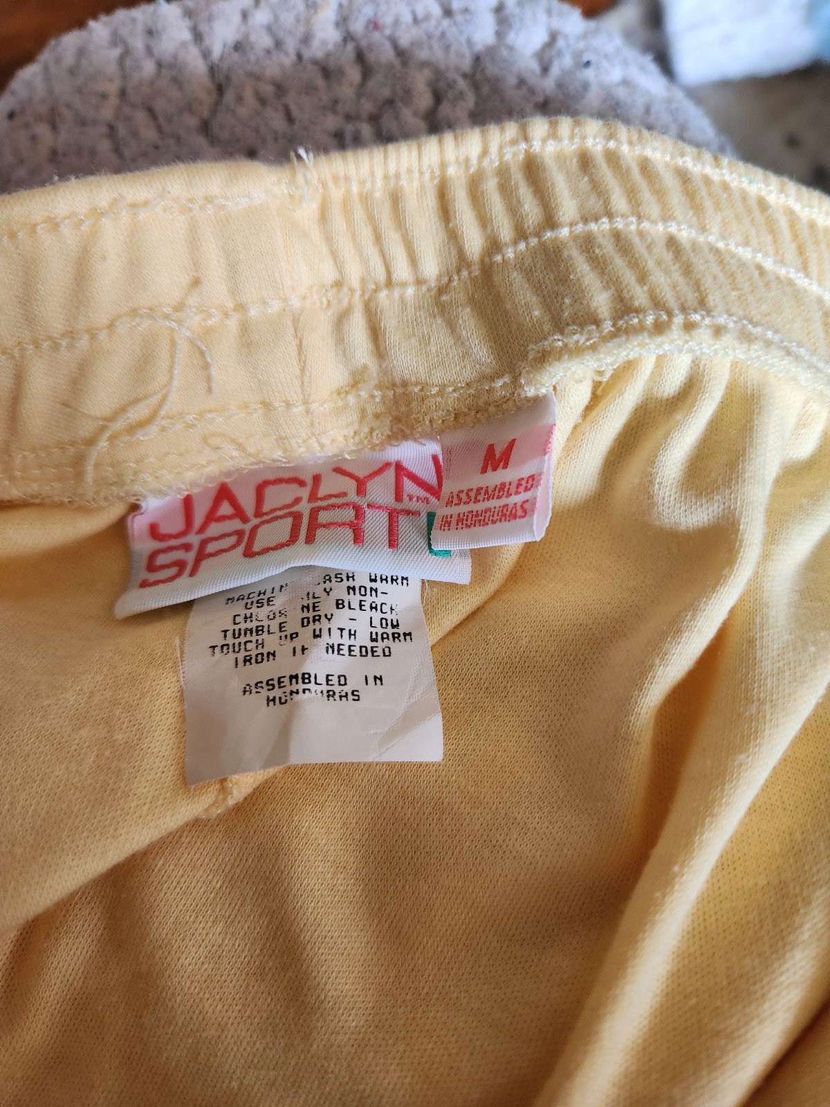 80s/90s Yellow Casual Pants