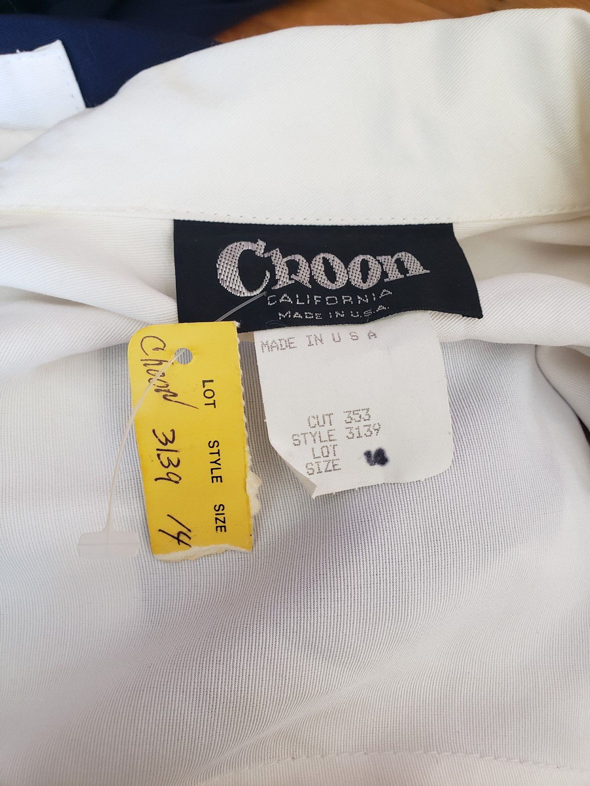 80s/90s Deadstock Nautical Pants and Top Set