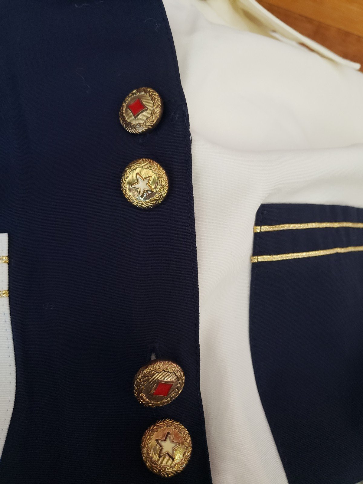 80s/90s Deadstock Nautical Pants and Top Set