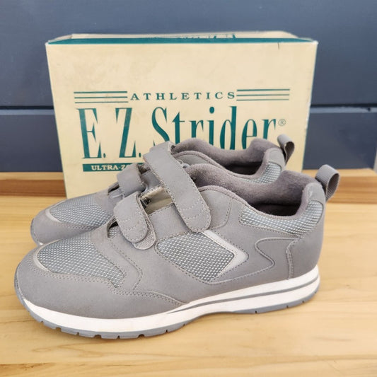 90s Deadstock Gray Vekcro Grandpa Sneakers