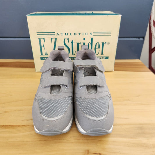 90s Deadstock Gray Vekcro Grandpa Sneakers
