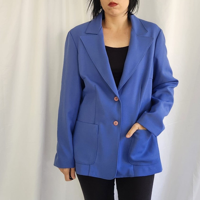 80s Periwinkle Blazer