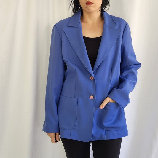 80s Periwinkle Blazer