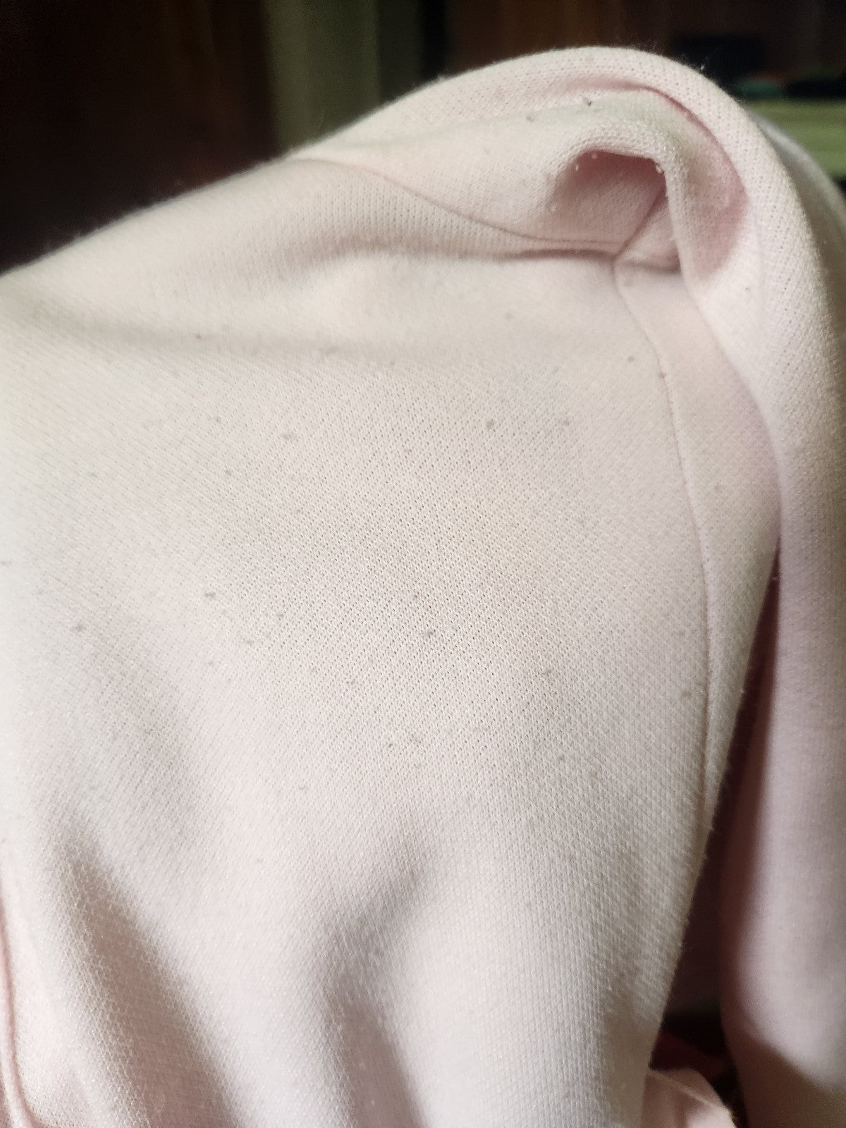 70s Pink Long Sleeve Day Dress