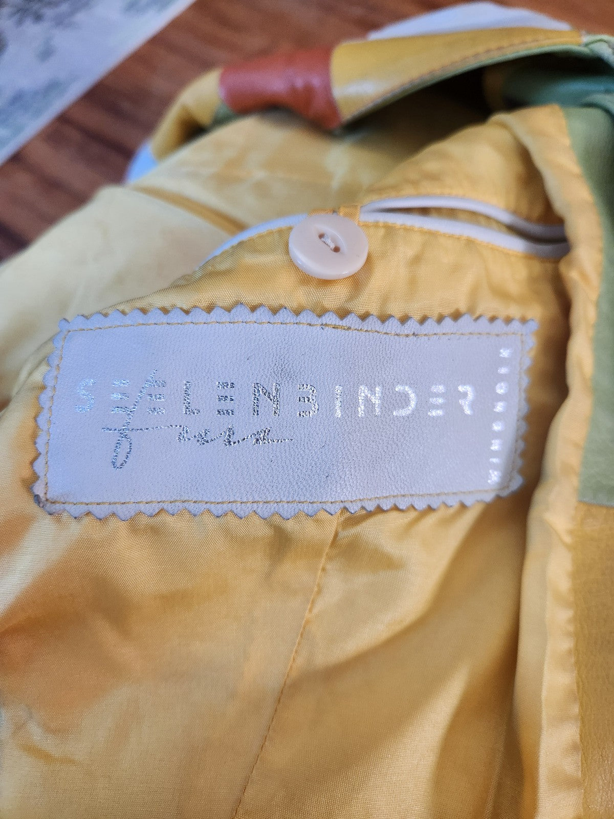 Y2K Colorful Patchwork Leather Jacket