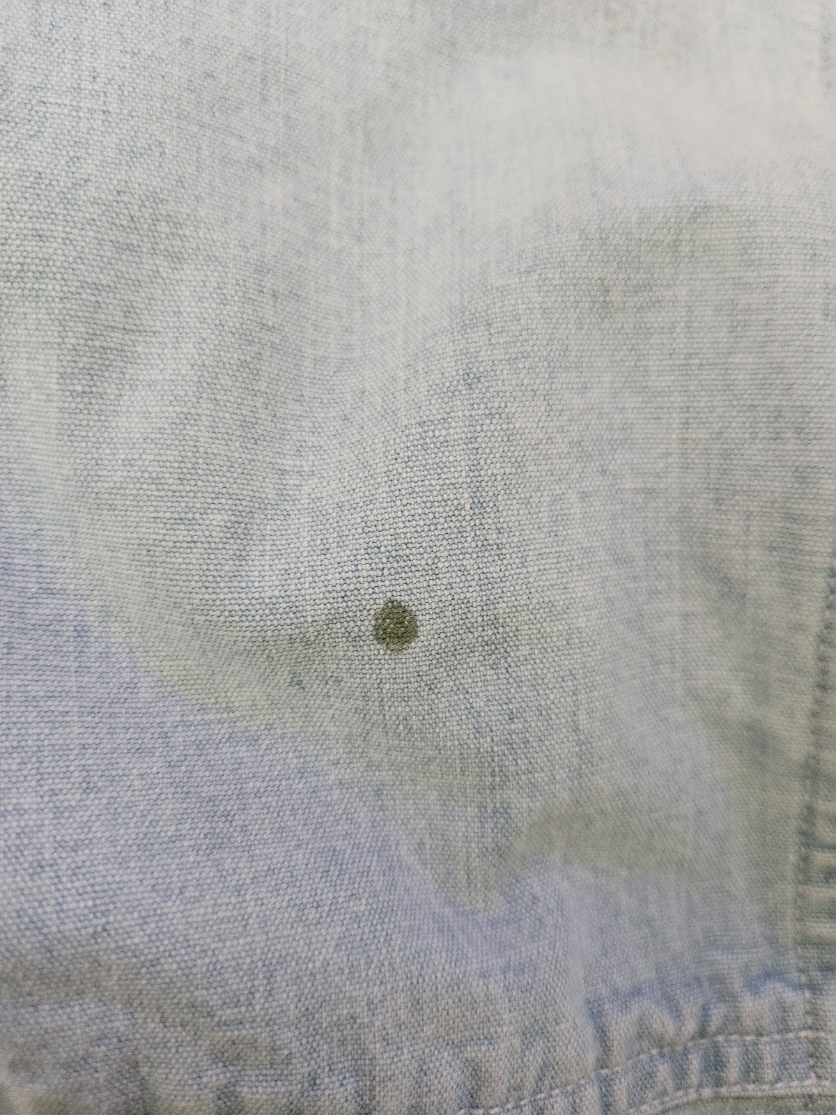 90s Light Wash Denim Button Down Shirt