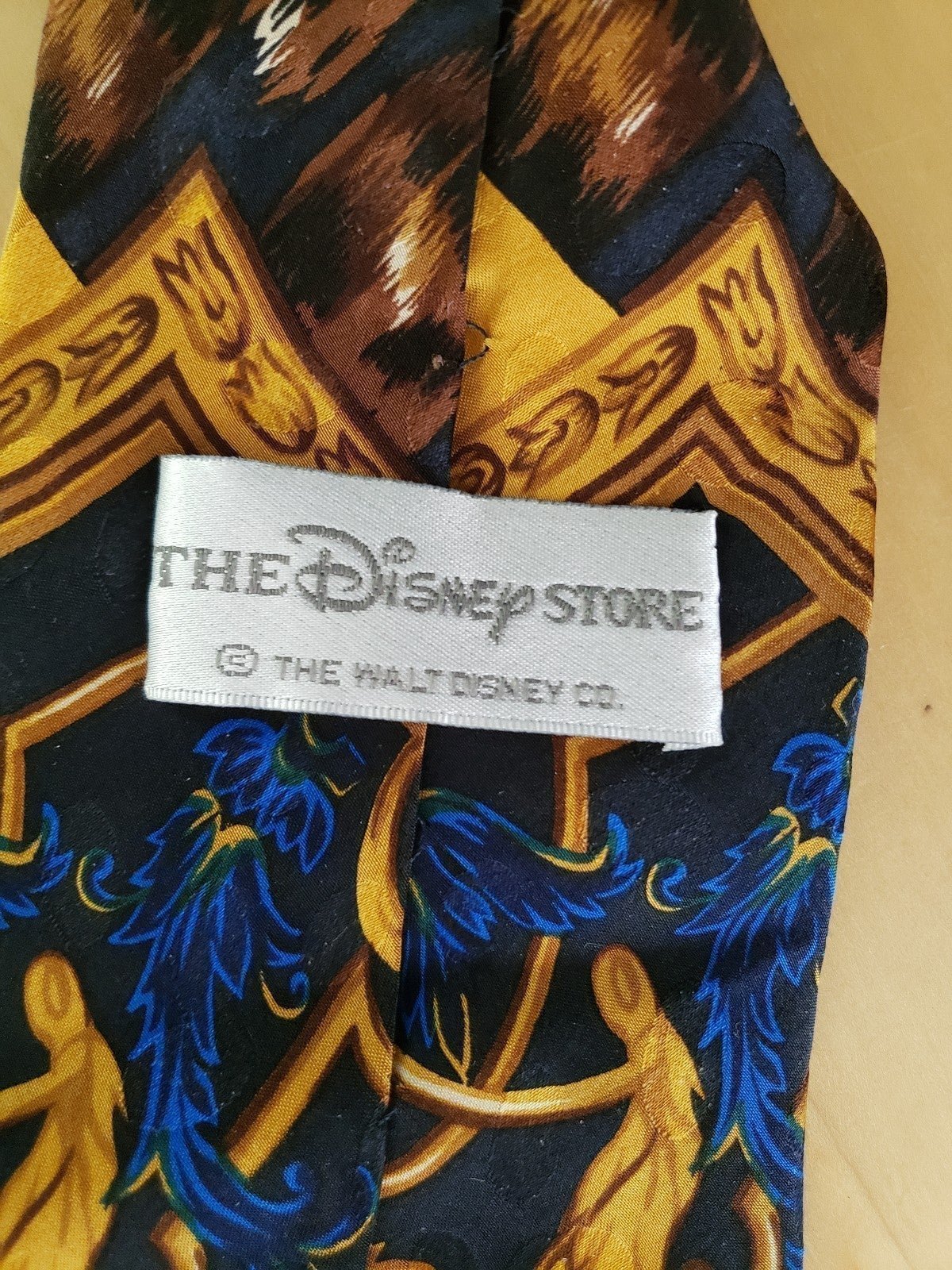 Vintage Lion King Silk Tie