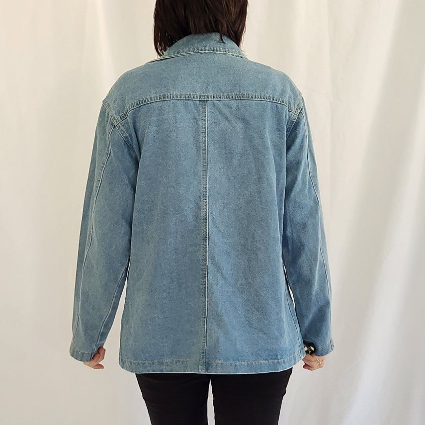 90s Denim Blazer