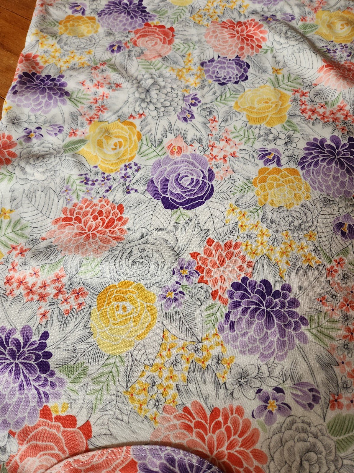 70s Home Made Floral Tank Top