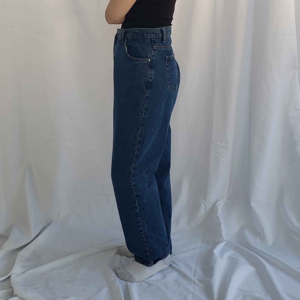 90s Full Blue Mom Jeans