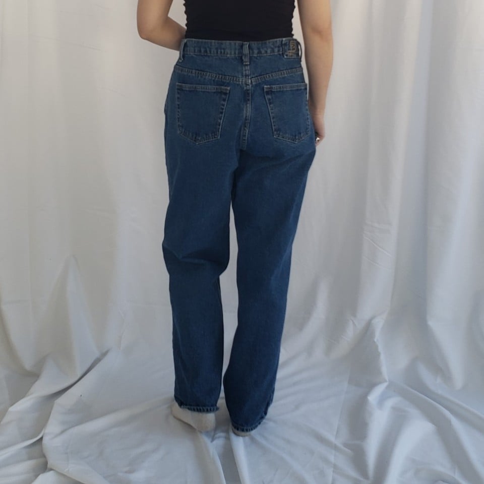 90s Full Blue Mom Jeans