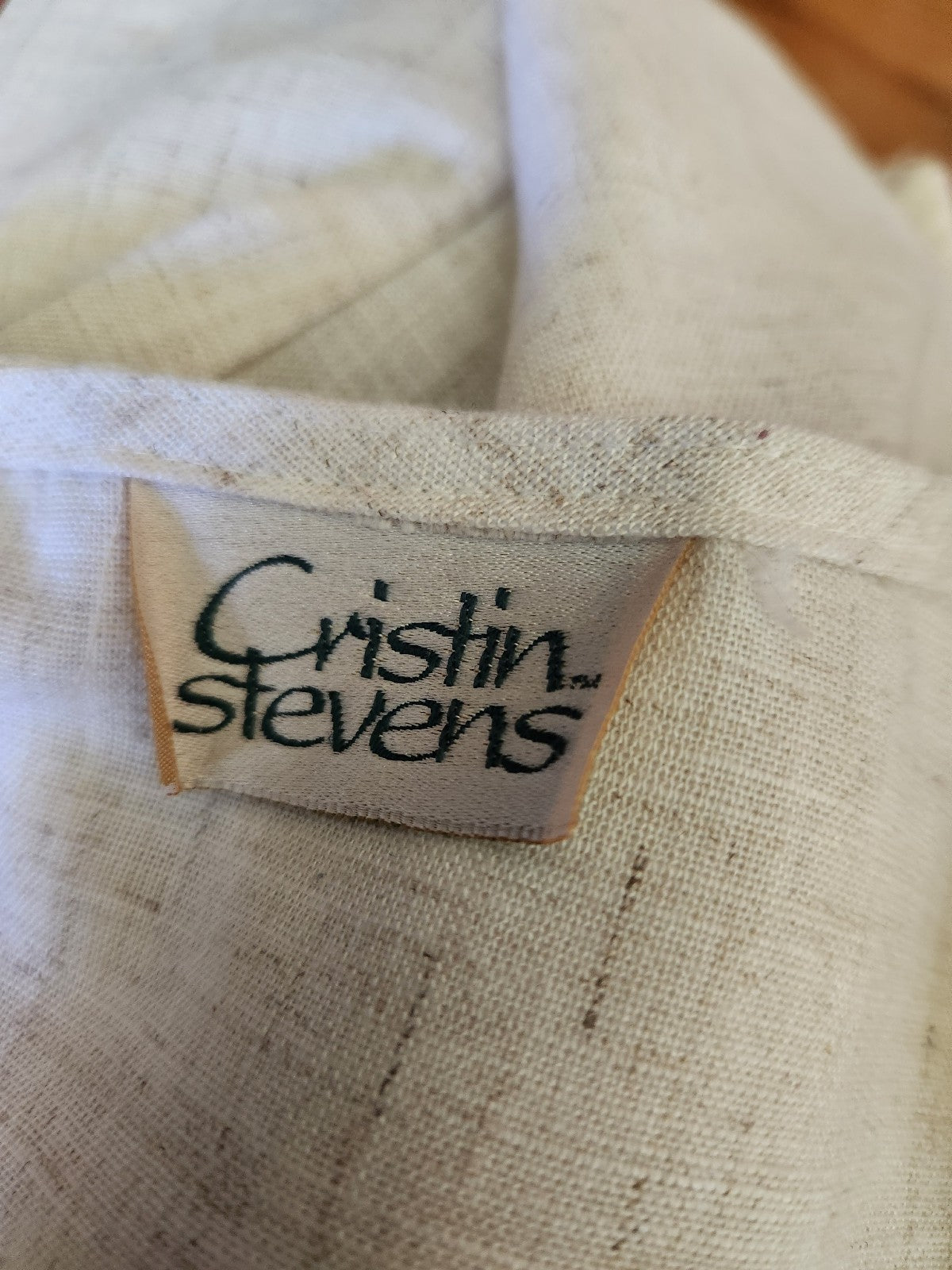 90s Cream Sleeveless Blouse